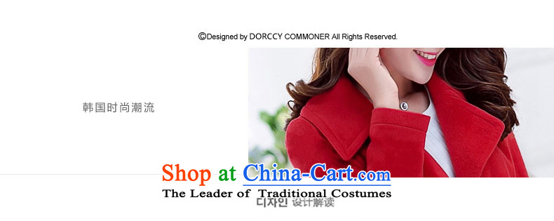 2015 Autumn and winter HNNSSEMA new Korean Sau San Mao? in the lapel large coats of the cotton waffle warm a Women's jacket m White S picture, prices, brand platters! The elections are supplied in the national character of distribution, so action, buy now enjoy more preferential! As soon as possible.