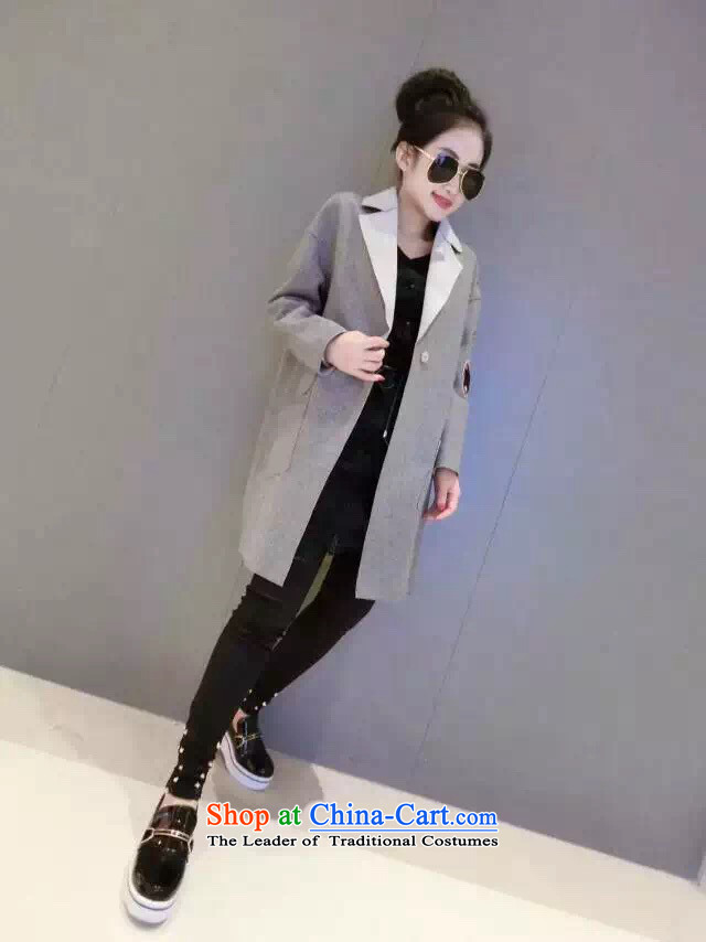 The new 2015 Zz&ff autumn and winter extra-thick mm200 women to increase the burden of leisure suit for gross? a jacket coat gray XXXXXL( Tsing recommendations 180-200 catties) Picture, prices, brand platters! The elections are supplied in the national character of distribution, so action, buy now enjoy more preferential! As soon as possible.