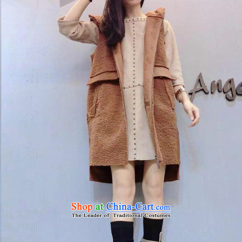 2015 European sites Zz&ff autumn and winter large female thick mm200 catty to increase new Lamb Wool vest jacket hoodie female black XXXXXL( recommendations 180-200 catties) Picture, prices, brand platters! The elections are supplied in the national character of distribution, so action, buy now enjoy more preferential! As soon as possible.