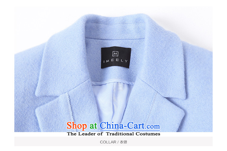 2015 Fall/Winter Collections IMEELY New Pure Color car line simple spell color woolen coats girl? What gross sub-coats gray S picture, prices, brand platters! The elections are supplied in the national character of distribution, so action, buy now enjoy more preferential! As soon as possible.