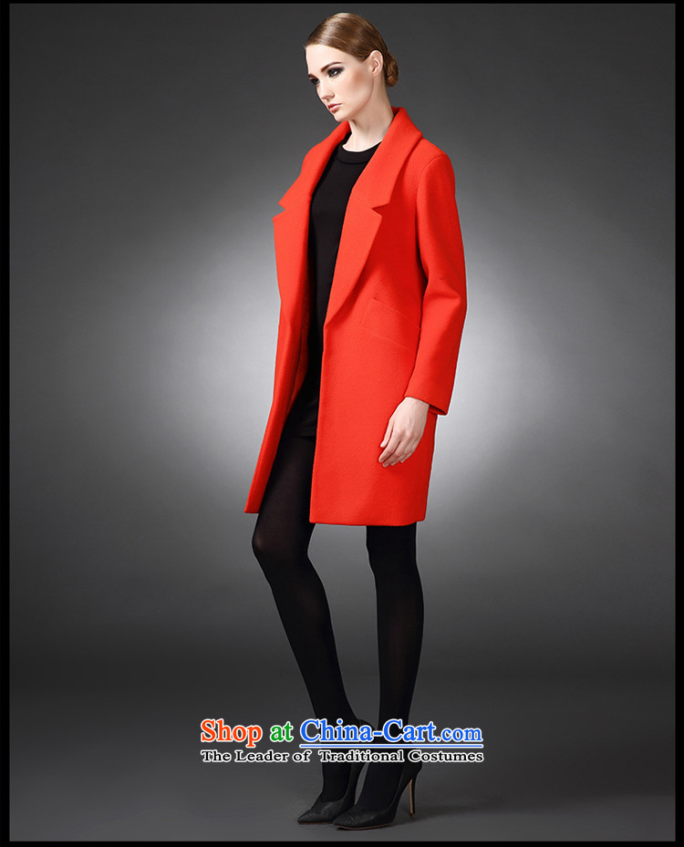 The elections of the same health maxchic stars Marguerite Hsichih 2015 winter ramp-bag in the lapel long position-wild wool coat female 21262? orange M picture, prices, brand platters! The elections are supplied in the national character of distribution, so action, buy now enjoy more preferential! As soon as possible.