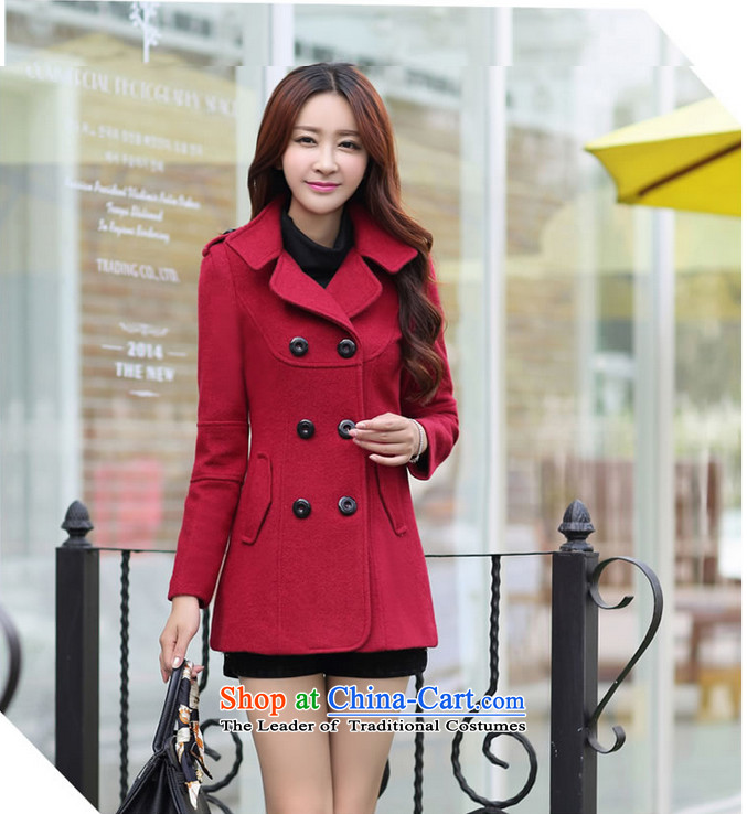 The unaffordability of personal 2015 winter clothing new Korean version of Sau San? jacket women gross 200T wine red M picture, prices, brand platters! The elections are supplied in the national character of distribution, so action, buy now enjoy more preferential! As soon as possible.