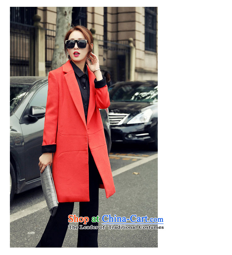 Statements were made by Lau of autumn and winter 2015 new products Sau San video thin a wool coat jacket SA RED M picture, prices, brand platters! The elections are supplied in the national character of distribution, so action, buy now enjoy more preferential! As soon as possible.