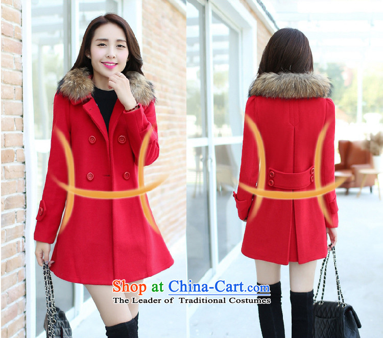 Statements were made by Lau autumn and winter new Korean version of large numbers in length of Sau San for coats of stunning SA? S picture, prices, brand platters! The elections are supplied in the national character of distribution, so action, buy now enjoy more preferential! As soon as possible.