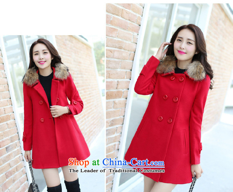 Statements were made by Lau autumn and winter new Korean version of large numbers in length of Sau San for coats of stunning SA? S picture, prices, brand platters! The elections are supplied in the national character of distribution, so action, buy now enjoy more preferential! As soon as possible.