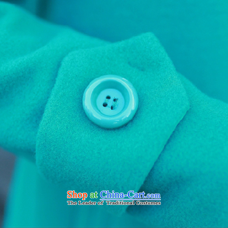 Statements were made by Lau autumn and winter new Korean version of large numbers in length of Sau San for coats of stunning SA? S Lau Statement (SHE says) , , , shopping on the Internet