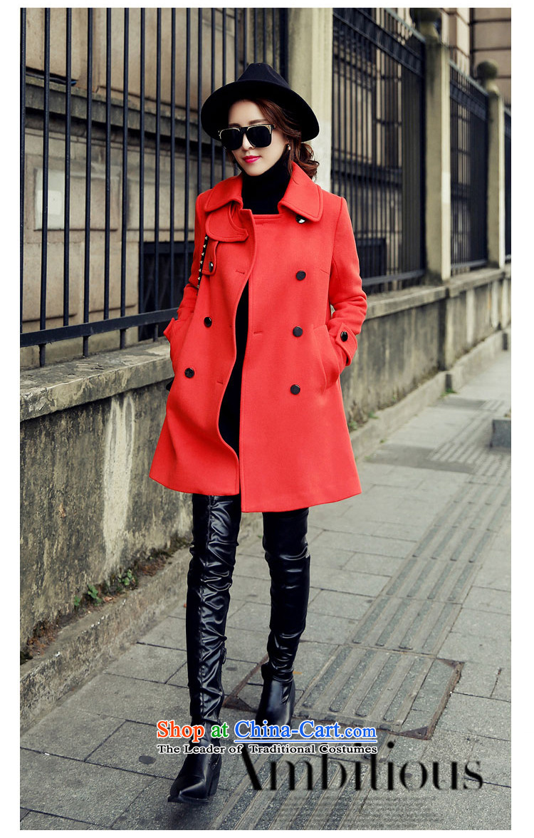 Statements were made by Lau autumn and winter new double-Stylish coat SA gross? red L picture, prices, brand platters! The elections are supplied in the national character of distribution, so action, buy now enjoy more preferential! As soon as possible.
