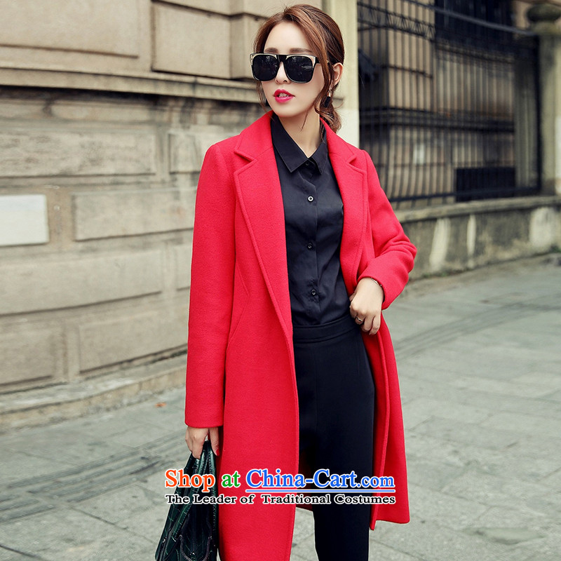 Statements were made by Lau autumn and winter new stylish gross in long wind? jacket SA and Color M Lau Statement (she says) , , , shopping on the Internet