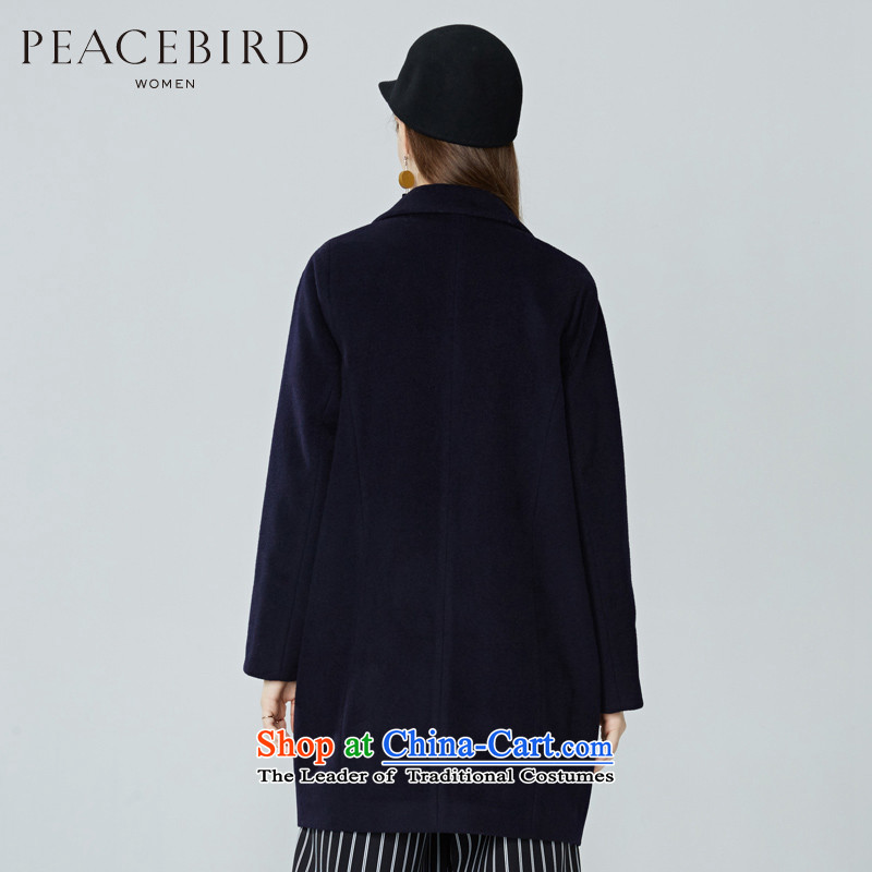[ New shining peacebird Women's Health 2015 winter clothing new products)? coats A4AA54597 basic color navy S PEACEBIRD shopping on the Internet has been pressed.