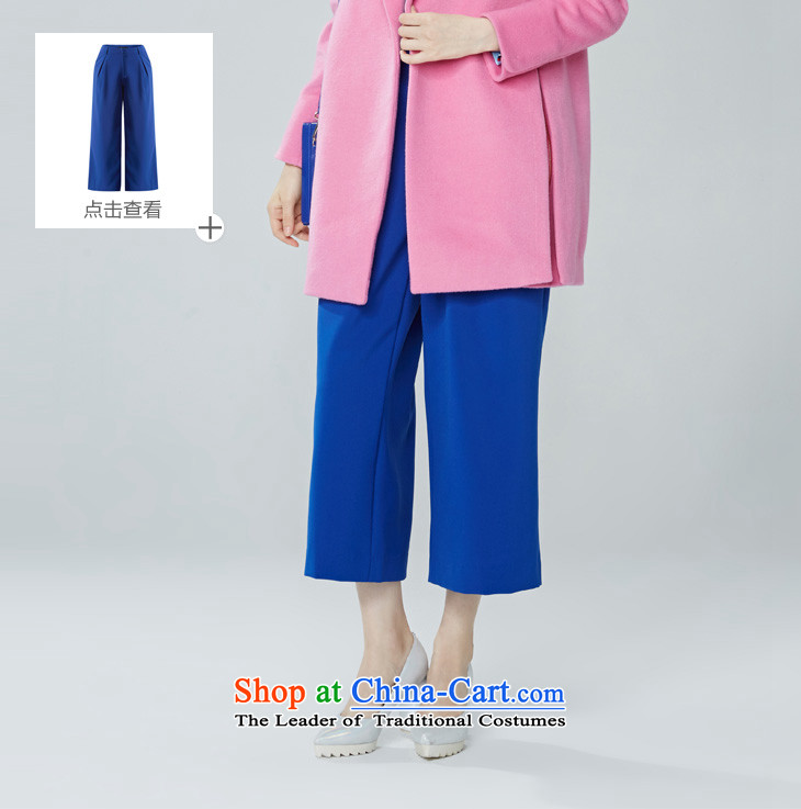 [ New shining peacebird Women's Health 2015 winter clothing new products lapel cocoon-coats A4AA54596 pink S picture, prices, brand platters! The elections are supplied in the national character of distribution, so action, buy now enjoy more preferential! As soon as possible.