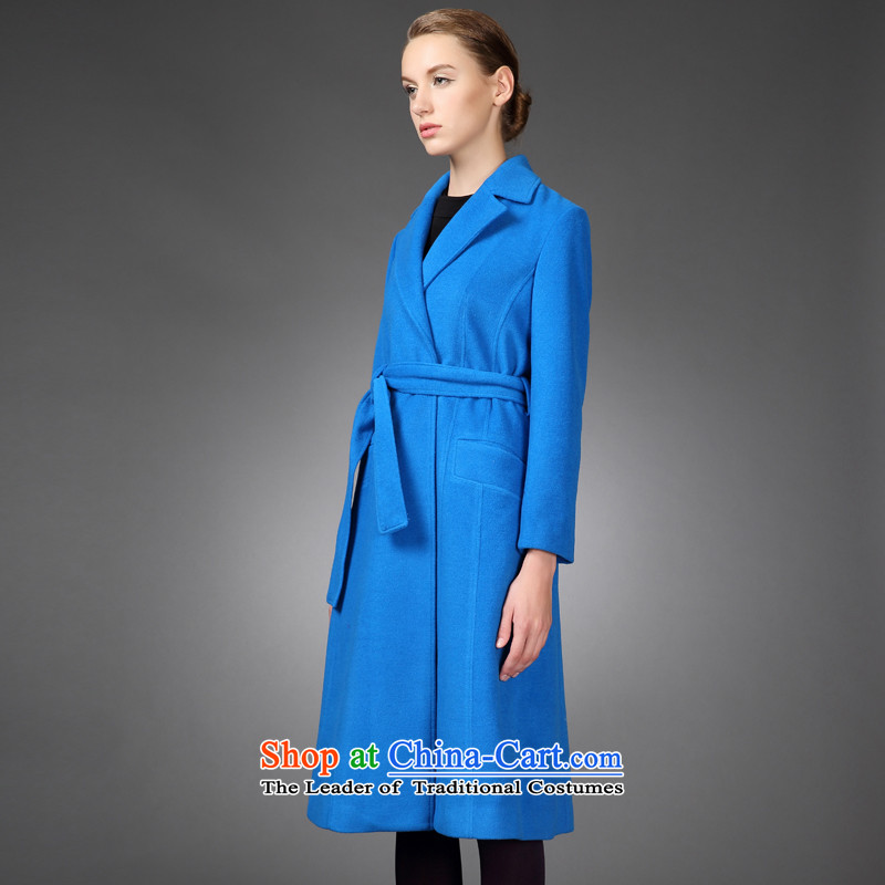 The elections of the same health maxchic stars Marguerite Hsichih 2015 winter lapel a swing long sleek frame-Tether wool coat 22482? Lake Mary M Hsichih Blue (maxchic) , , , shopping on the Internet