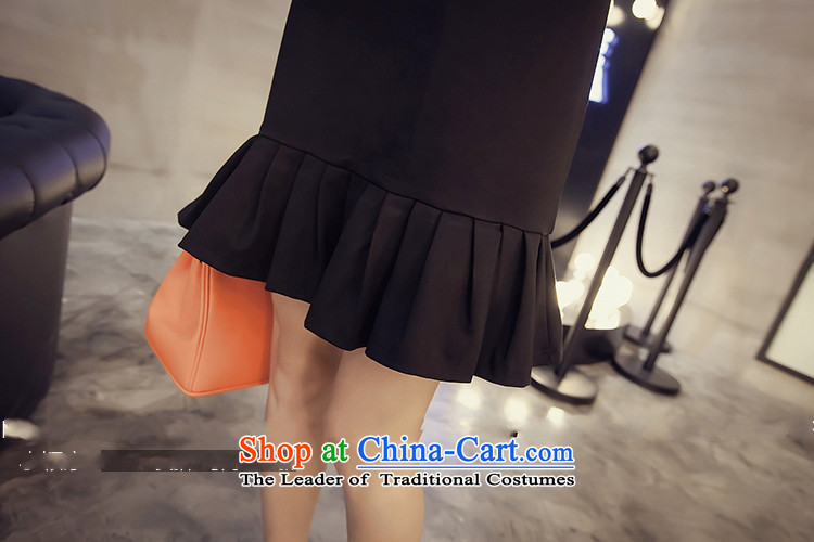 Billion by 2015 large gymnastics female thick mm autumn new shirts thick sister video in thin long skirt  JZX861 female black XXXL picture, prices, brand platters! The elections are supplied in the national character of distribution, so action, buy now enjoy more preferential! As soon as possible.