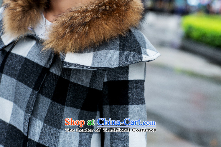 Also the fragrance of gross? 2015 autumn and winter coats New Sau San cloak? coats women's gross Korean video thin hair washable wool a wool coat brown L picture, prices, brand platters! The elections are supplied in the national character of distribution, so action, buy now enjoy more preferential! As soon as possible.