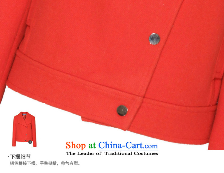El Boothroyd 2015 winter clothing new roll collar short-haired girl a jacket? wool jacket 6581047868 grapefruit red S picture, prices, brand platters! The elections are supplied in the national character of distribution, so action, buy now enjoy more preferential! As soon as possible.