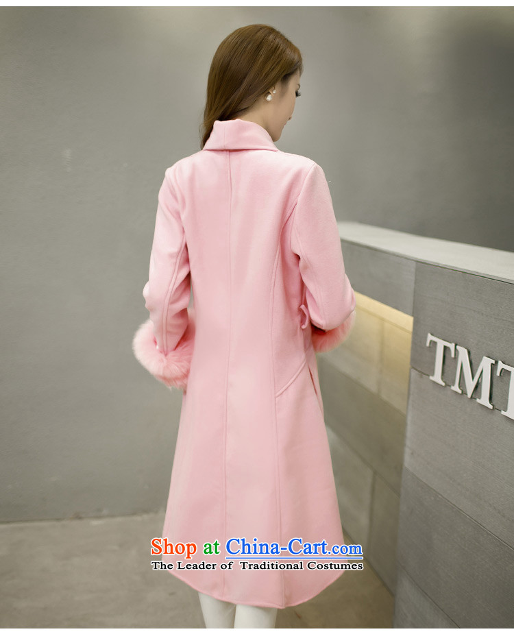 Step cloud of incense to the 2015 autumn and winter female new Korean version in the long hair of Sau San? a jacket coat girls 91.3 Gray L offset maximum recommended a number of small pictures taken, prices, brand platters! The elections are supplied in the national character of distribution, so action, buy now enjoy more preferential! As soon as possible.