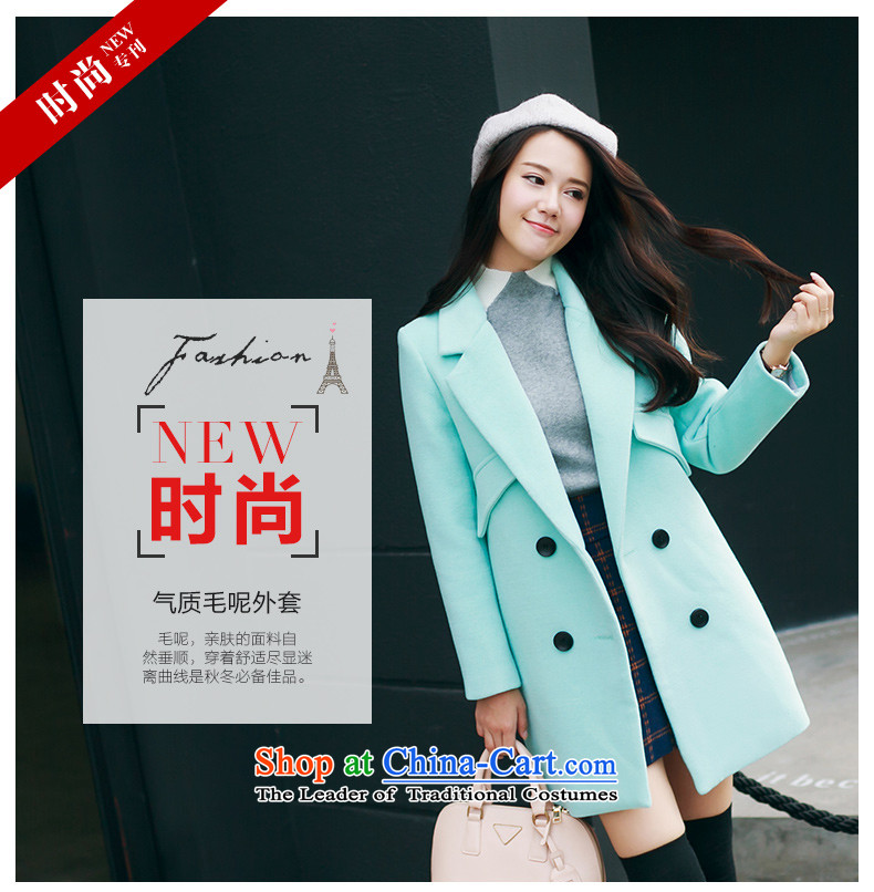 Christy Love 2015 autumn and winter new Korean citizenry Sau San lapel gross jacket tartan child? COAT 3169 female pure green M is expected issued on 22 November, the price and the brand image of Platters! The elections are supplied in the national character of distribution, so action, buy now enjoy more preferential! As soon as possible.