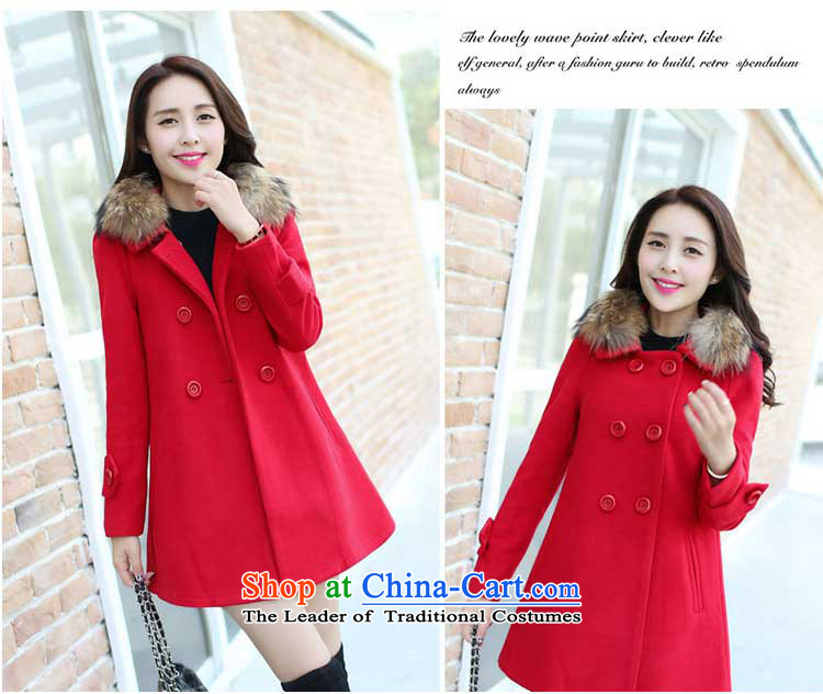 La4 for autumn and winter new Korean women's long-sleeved jacket? for larger gross in Sau San gross for long coats female 1106-N2/N4? N4 in red 3XL picture, prices, brand platters! The elections are supplied in the national character of distribution, so action, buy now enjoy more preferential! As soon as possible.