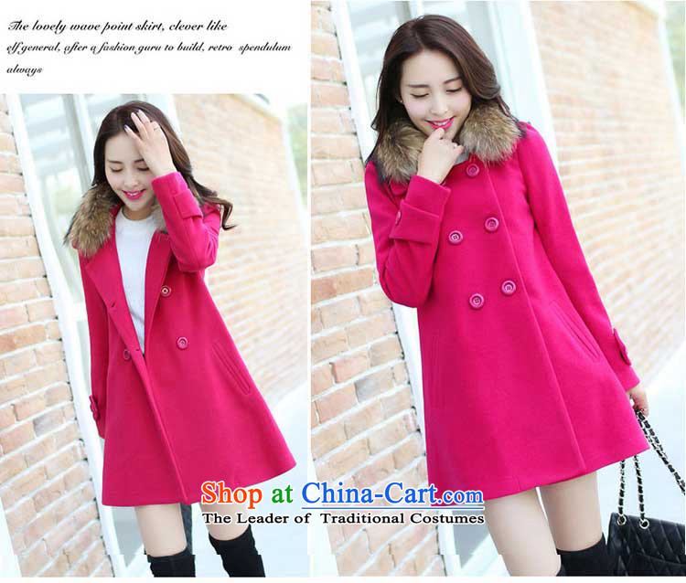 La4 for autumn and winter new Korean women's long-sleeved jacket? for larger gross in Sau San gross for long coats female 1106-N2/N4? N4 in red 3XL picture, prices, brand platters! The elections are supplied in the national character of distribution, so action, buy now enjoy more preferential! As soon as possible.