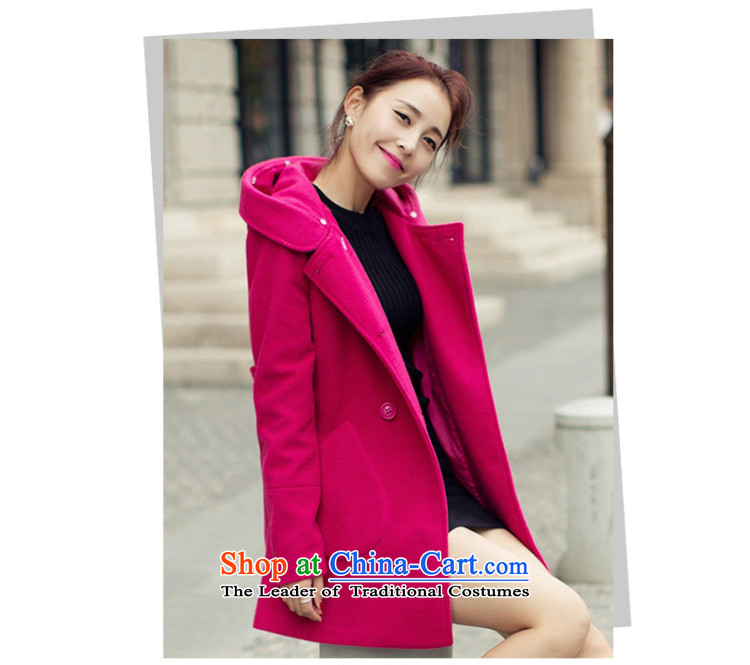 La4 for autumn and winter new Korean women's long-sleeved jacket? for larger gross in Sau San gross for long coats female 1106-N2/N4? N4 in red 3XL picture, prices, brand platters! The elections are supplied in the national character of distribution, so action, buy now enjoy more preferential! As soon as possible.