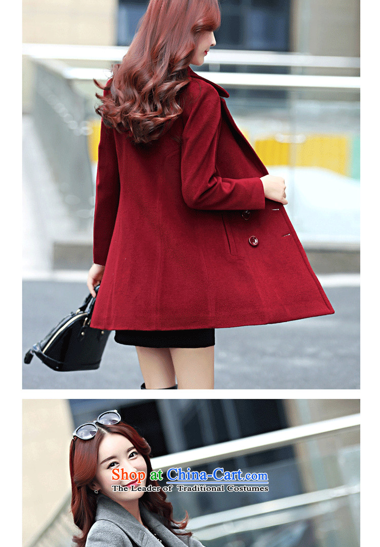 Note that a woman romantic jacket coat female autumn and winter 2015) Women's jacket Choo Won Edition Video thin hair so Sau San coats female 1568 Navy L picture, prices, brand platters! The elections are supplied in the national character of distribution, so action, buy now enjoy more preferential! As soon as possible.