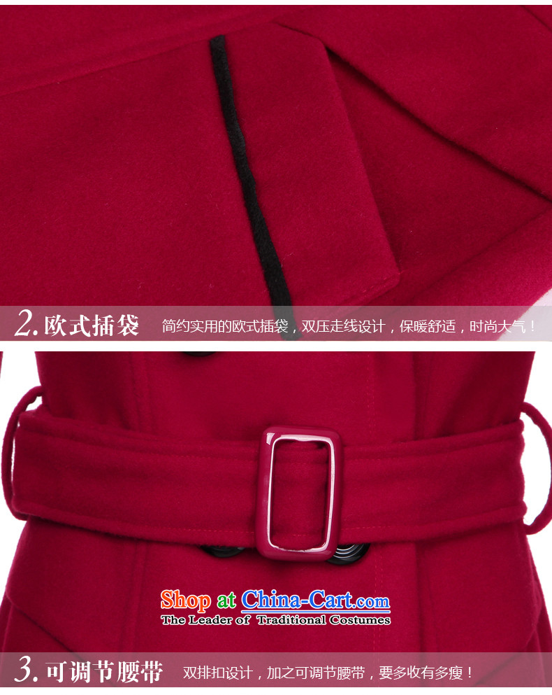 Pak point gross? female 2015 Autumn jacket for women Fall/Winter Collections new Korean Sau San over the medium to longer term gross 9600A wine red cloak? XL Photo, prices, brand platters! The elections are supplied in the national character of distribution, so action, buy now enjoy more preferential! As soon as possible.