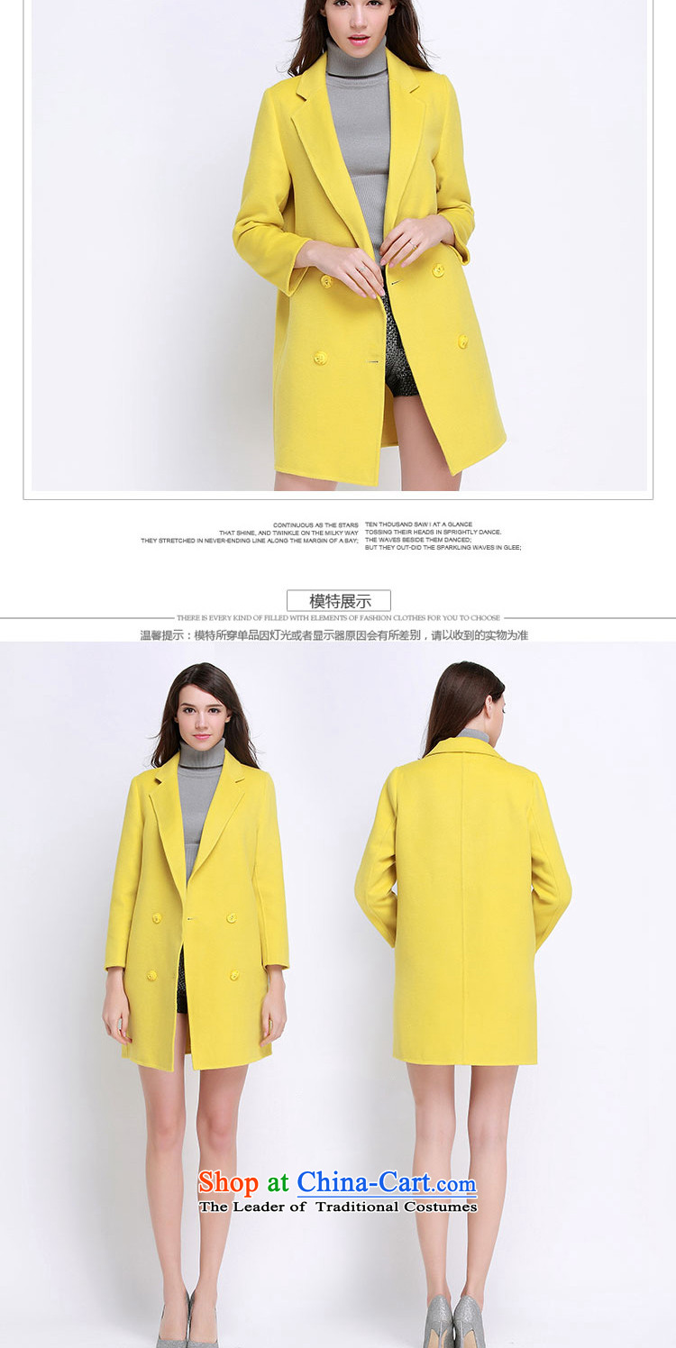 Athena Chu countryman 2015 autumn and winter, hand-double-side wool coat in the long hair? coats female khaki M picture, prices, brand platters! The elections are supplied in the national character of distribution, so action, buy now enjoy more preferential! As soon as possible.