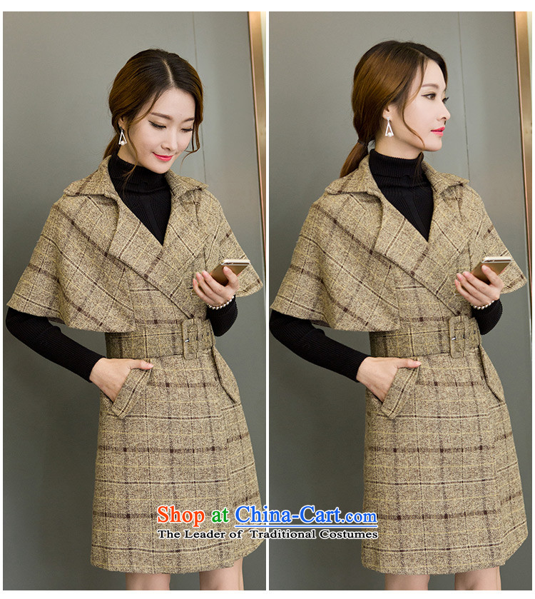 Scented Winter 2015 new stylish style charm Wild Hair? V1729 jacket coat yellow S picture, prices, brand platters! The elections are supplied in the national character of distribution, so action, buy now enjoy more preferential! As soon as possible.