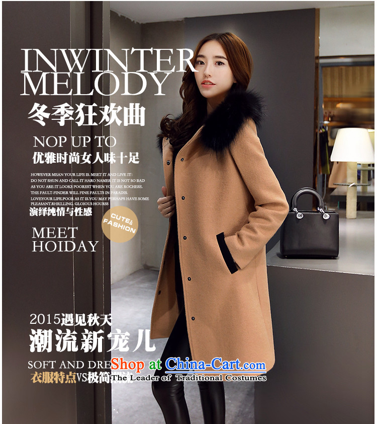 Xuan, Mrs Ure 2015 autumn and winter new cap leisure coats that long removable for female hair so nagymaros jacket red L picture, prices, brand platters! The elections are supplied in the national character of distribution, so action, buy now enjoy more preferential! As soon as possible.