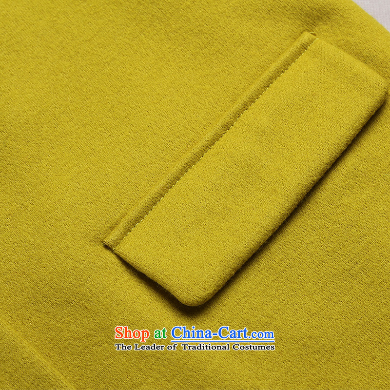 Ho Pui suits for women in the gross? jacket long double-wool a wool coat 7 cuff autumn and winter coats yellow , L, female (lanpei Pei) , , , shopping on the Internet