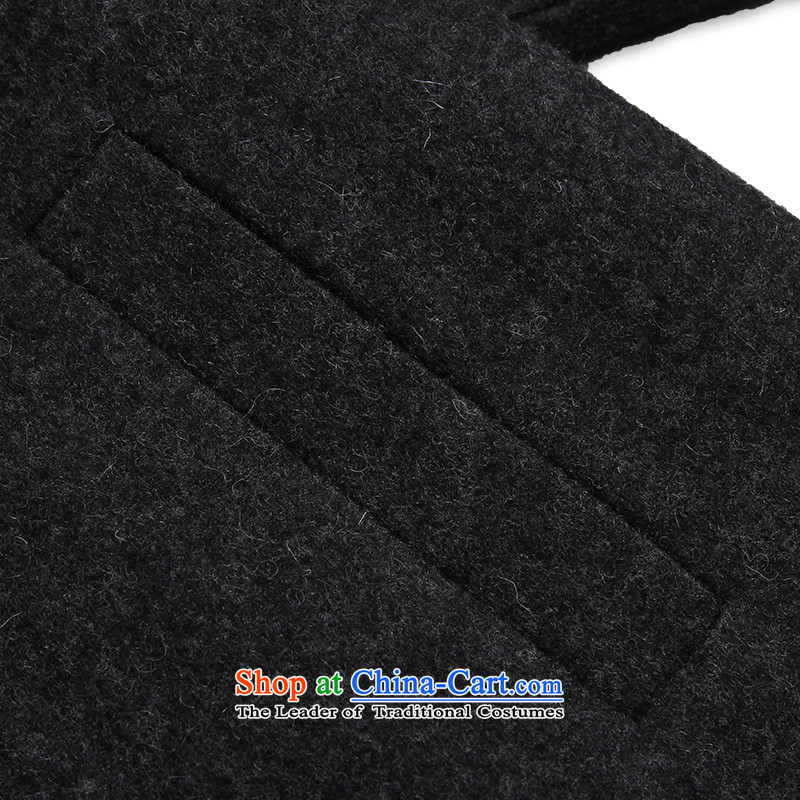 Ho Pui 2015 winter clothing new cocoon-jacket in gross? long thick suits washable wool a wool coat dark gray M Ho Pei (lanpei) , , , shopping on the Internet