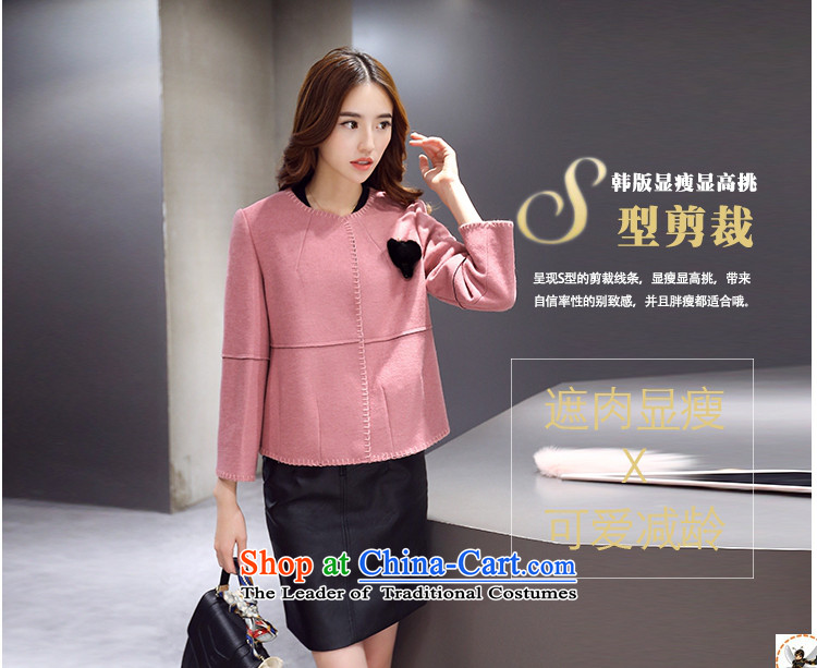 Xuan, Mrs Ure 2015 autumn and winter new short of Sau San Mao jacket lady? Small Wind wool coat is Heung-pink XXL picture, prices, brand platters! The elections are supplied in the national character of distribution, so action, buy now enjoy more preferential! As soon as possible.