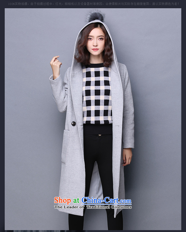 2015 Autumn and winter new Korean minimalist look like a wool coat cap in long hair? female and 66,116 had color jacket M picture, prices, brand platters! The elections are supplied in the national character of distribution, so action, buy now enjoy more preferential! As soon as possible.