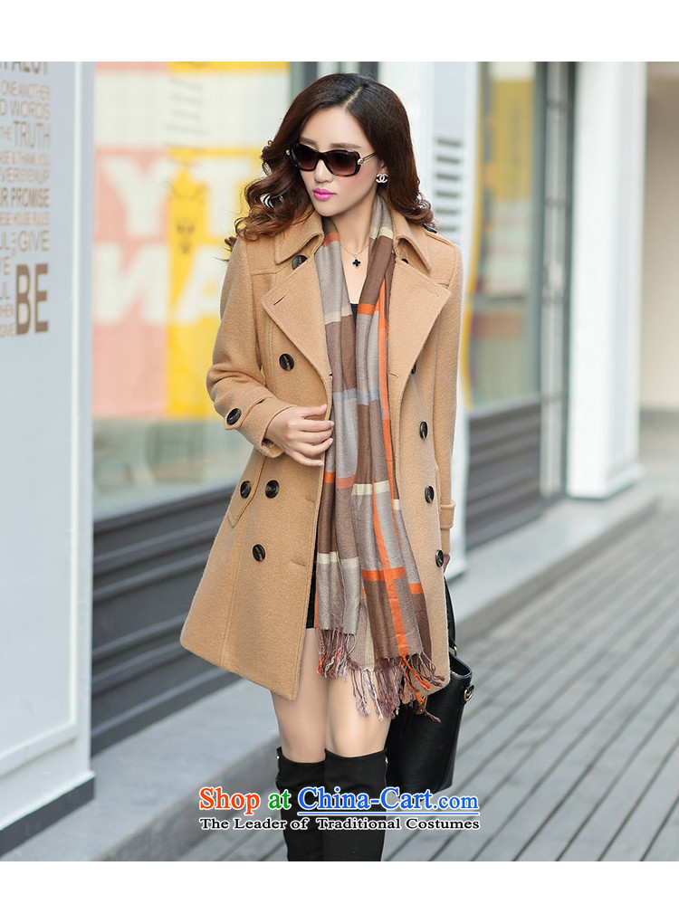 The League of Joe 2015 autumn and winter, Stylish coat? gross Ms. Han wool coat is version ( ) The girl W542098 jacket red L picture, prices, brand platters! The elections are supplied in the national character of distribution, so action, buy now enjoy more preferential! As soon as possible.