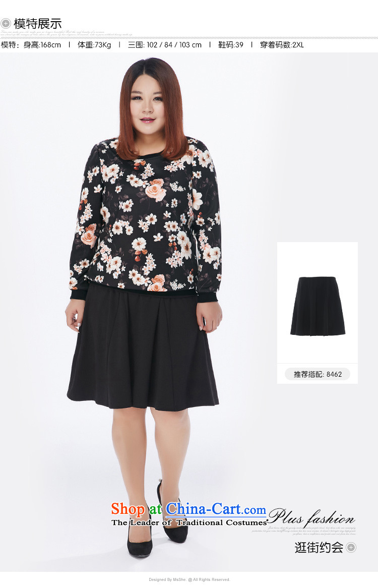 Msshe xl women 2015 new winter clothing thick MM stamp air layer fashion round black toner spent was 11,079 5XL picture, prices, brand platters! The elections are supplied in the national character of distribution, so action, buy now enjoy more preferential! As soon as possible.