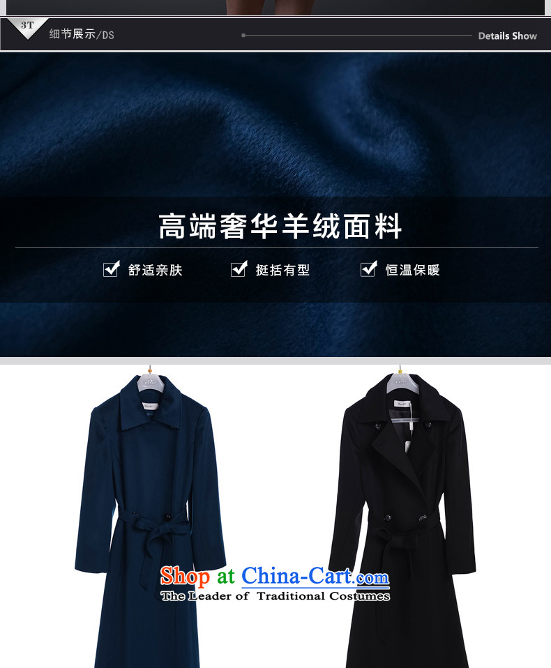 In the women's race counters genuine synchronization offer cashmere long warm jacket coat Q10042  AS(155/80) Blue Photo, prices, brand platters! The elections are supplied in the national character of distribution, so action, buy now enjoy more preferential! As soon as possible.