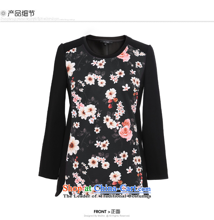 To increase the number msshe women 2015 new winter clothing thick MM stamp stitching 11147 T-shirt with round collar Sau San black toner spend 4XL Photo, prices, brand platters! The elections are supplied in the national character of distribution, so action, buy now enjoy more preferential! As soon as possible.
