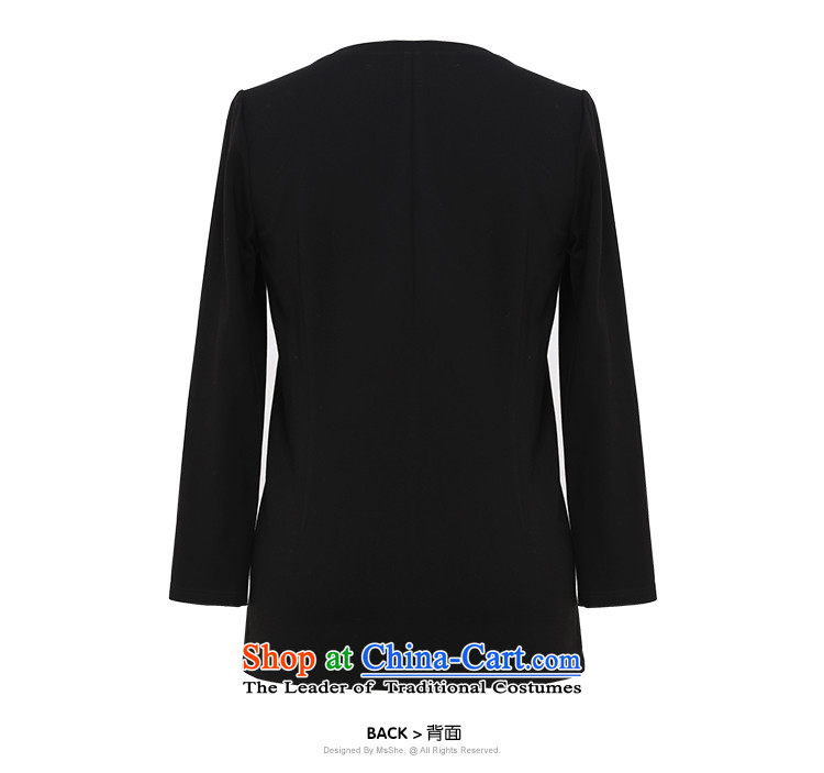 To increase the number msshe women 2015 new winter clothing thick MM stamp stitching 11147 T-shirt with round collar Sau San black toner spend 4XL Photo, prices, brand platters! The elections are supplied in the national character of distribution, so action, buy now enjoy more preferential! As soon as possible.