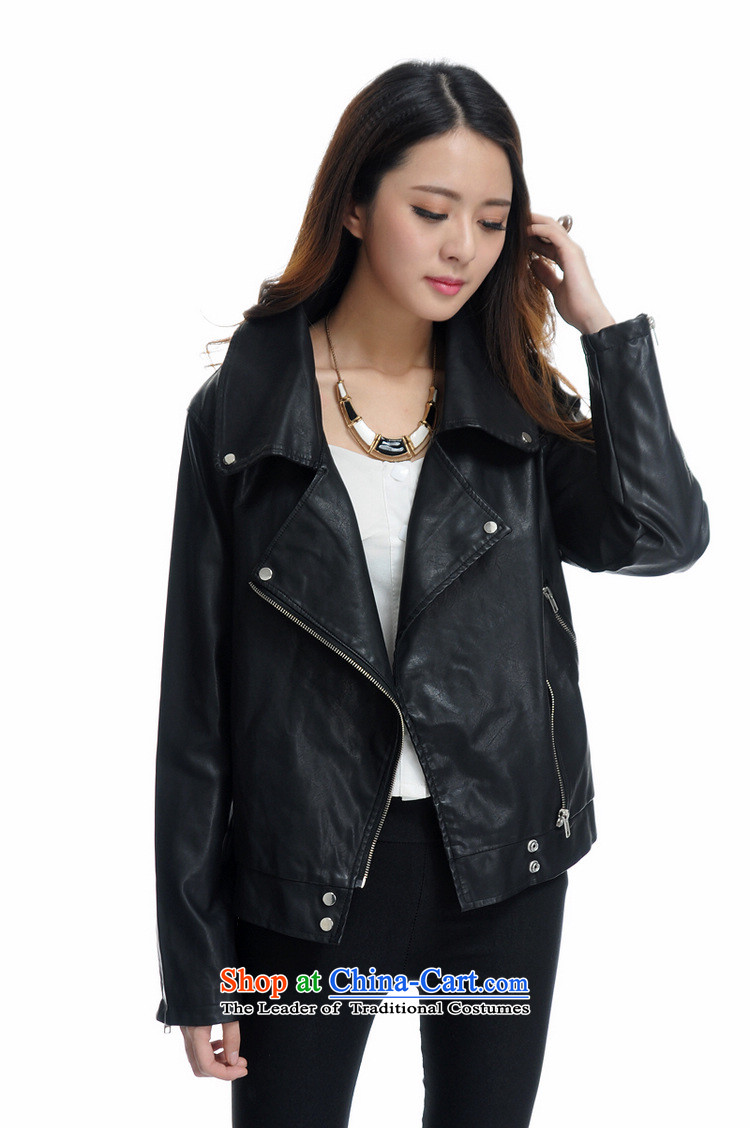 Gilland adjustable to xl female PU Leather Jackets mm thick Korean thick sister winter 2015 New 2198 Black XXXXXL Sau San Picture, prices, brand platters! The elections are supplied in the national character of distribution, so action, buy now enjoy more preferential! As soon as possible.