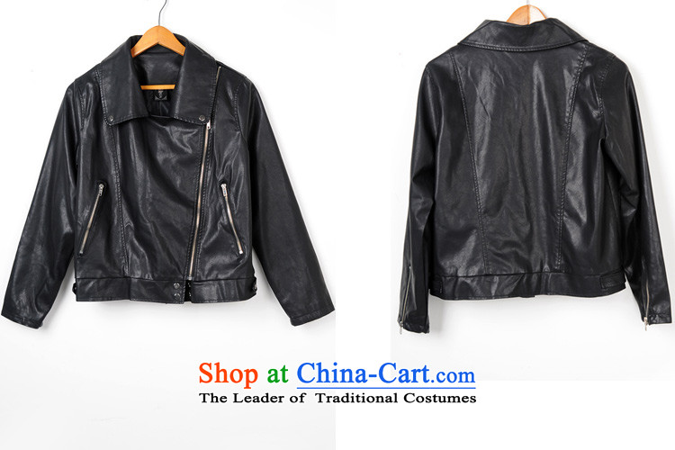 Gilland adjustable to xl female PU Leather Jackets mm thick Korean thick sister winter 2015 New 2198 Black XXXXXL Sau San Picture, prices, brand platters! The elections are supplied in the national character of distribution, so action, buy now enjoy more preferential! As soon as possible.