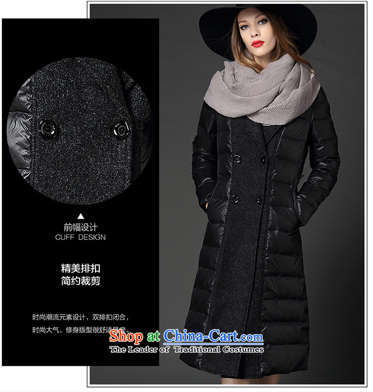 The Dumping Western xl women 2015 winter new stylish thick sister wild stitching in thick long warm downcoat  5058 Black 5XL   recommendations 190-210 catty picture, prices, brand platters! The elections are supplied in the national character of distribution, so action, buy now enjoy more preferential! As soon as possible.