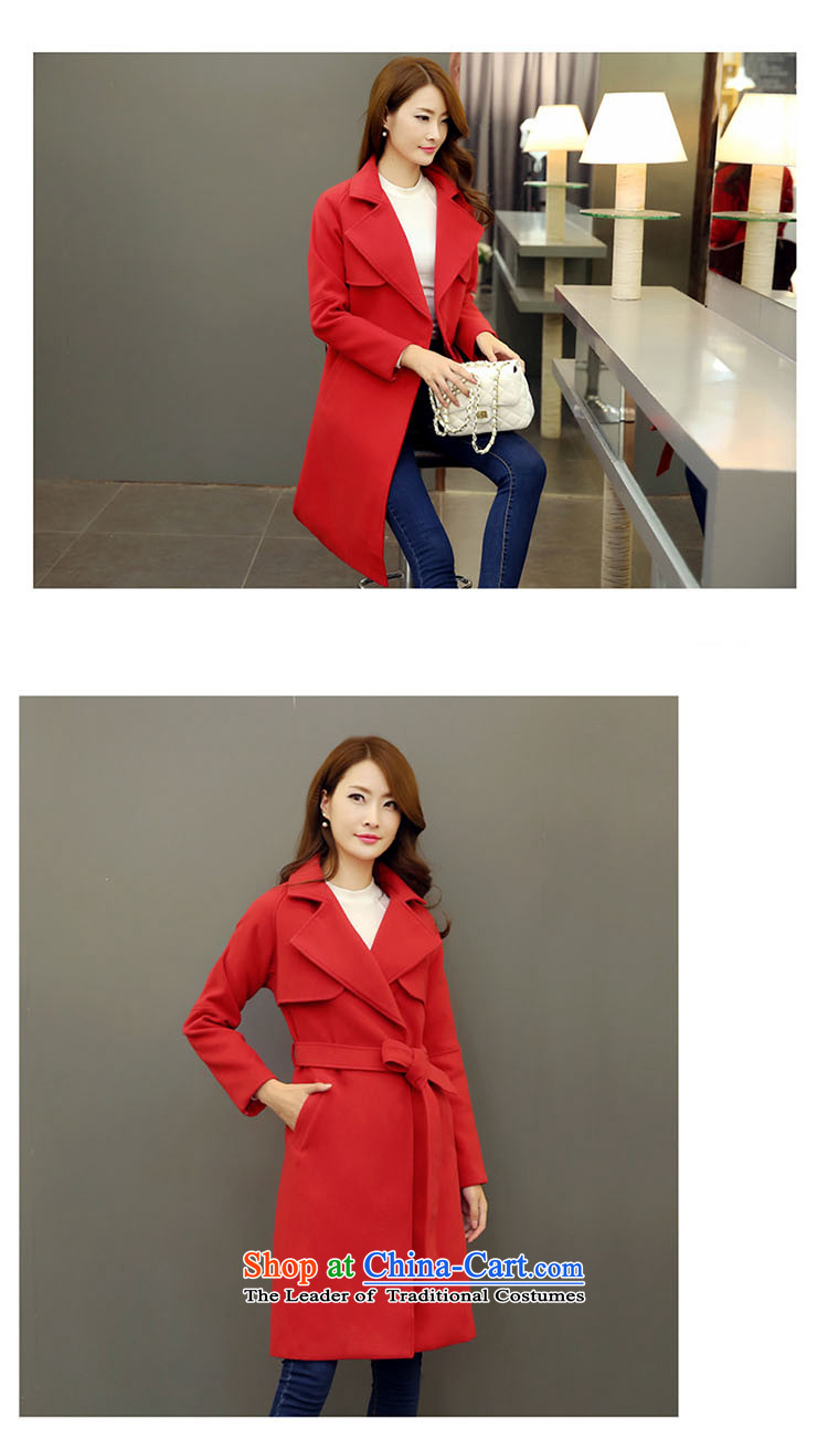 Shibuya-kei gross? coats spent 2015 autumn and winter new Korean version of large Sau San colors Candy? 1104 Red Jacket female M picture, prices, brand platters! The elections are supplied in the national character of distribution, so action, buy now enjoy more preferential! As soon as possible.