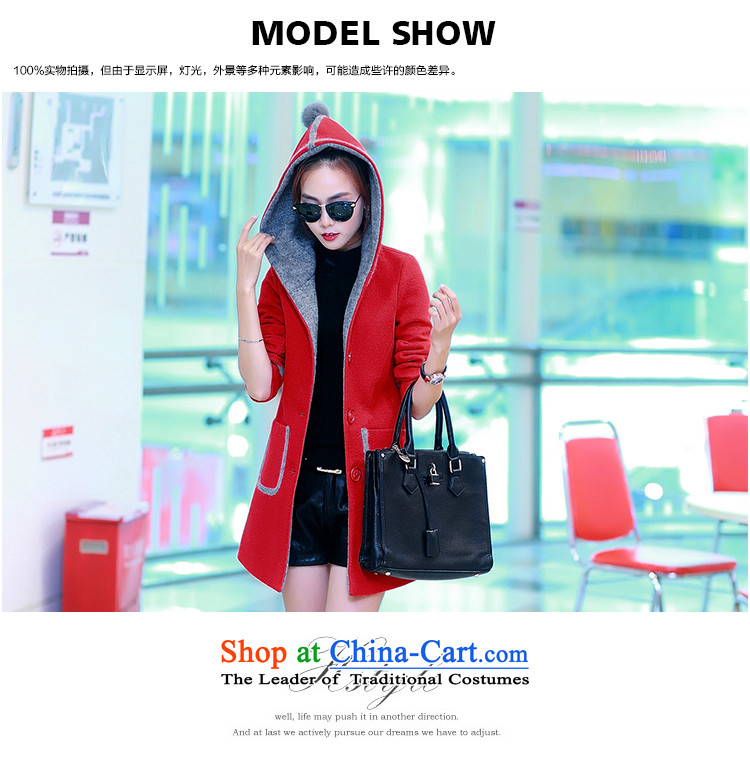 Up to 2015, Ms Elsie autumn and winter new products plus gross cotton jacket female Korean? 
