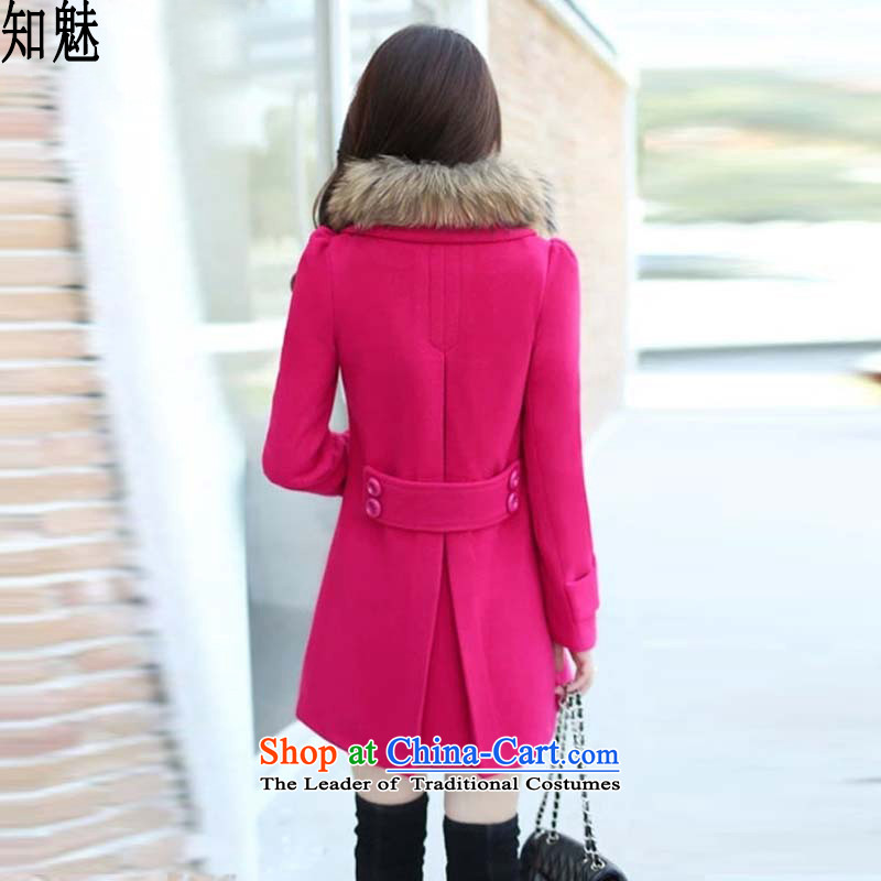 Aware of the gross? 2015 winter coats girl in new long-Nagymaros collar thin hair? jacket graphics 9833 Female Red M aware of better (charm) , , , shopping on the Internet