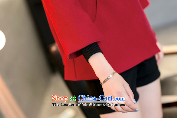 Morcar Connie snow 2015 autumn and winter new thick cloak short of the amount so Coat shawl RED M picture, prices, brand platters! The elections are supplied in the national character of distribution, so action, buy now enjoy more preferential! As soon as possible.