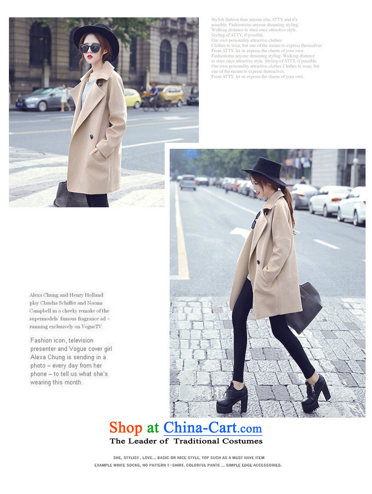 The law was the 2015 Winter Qi female new Korean vogue in long thin double-side of Sau San video thick hair loose coat girl child?? for autumn and winter coats emerald- M images, prices, brand platters! The elections are supplied in the national character of distribution, so action, buy now enjoy more preferential! As soon as possible.