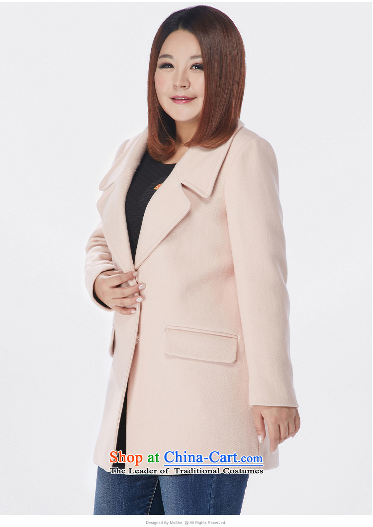 To increase the number msshe women 2015 new winter clothing pure color lapel sheep thick coat thickness MM Gross? 111.3 light pink 4XL Photo, prices, brand platters! The elections are supplied in the national character of distribution, so action, buy now enjoy more preferential! As soon as possible.