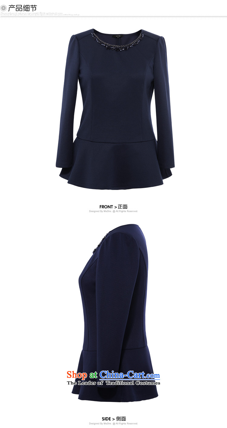 The Ventricular Hypertrophy code msshe women 2015 new MM thick winter clothing decorated with round collar link small A swing shirt thick blue 3XL 10701 picture, prices, brand platters! The elections are supplied in the national character of distribution, so action, buy now enjoy more preferential! As soon as possible.