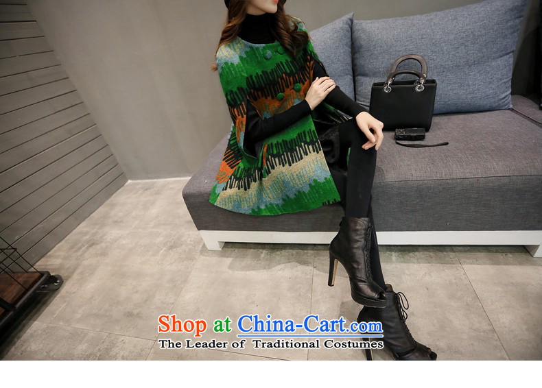 Sin has  new autumn and winter 2015)? coats that long hair? jacket female cloak wool matching overcoat jacket female grid? S picture, prices, brand platters! The elections are supplied in the national character of distribution, so action, buy now enjoy more preferential! As soon as possible.
