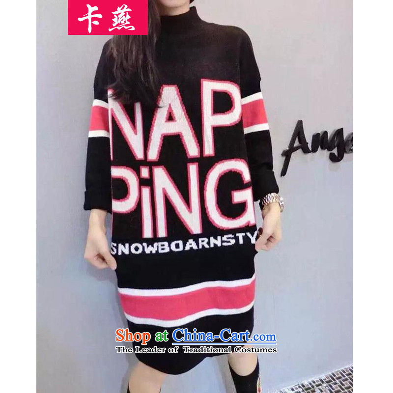 Card Yin thick people xl women 2015 autumn and winter, forming the new clothes thick mm thick sister Knitted Shirt, long, long-sleeved sweater 5725 Graphics thin red 4XL175-215 around 922.747, Yan Shopping on the Internet has been pressed.