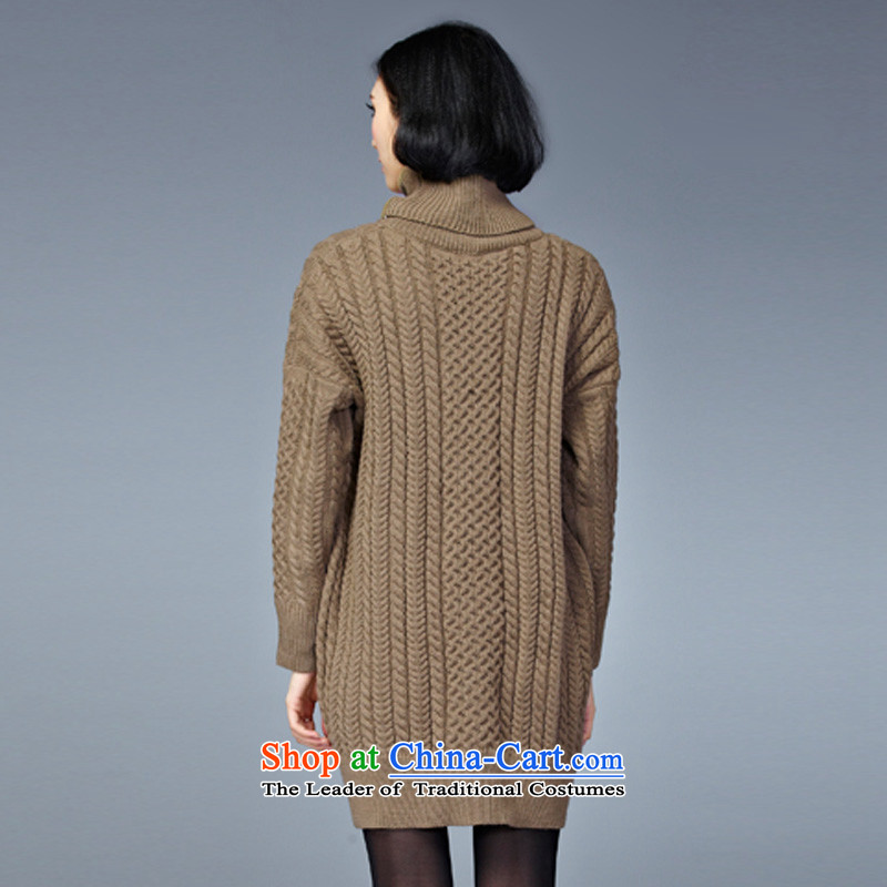 Yu-Sin-thick MM to increase women's code 2015 autumn and winter new products in high-collar long warm thick kit and wool dresses 7639 card is its large number 120-200, it is recommended that you Yu-sin (yuerxianzi) , , , shopping on the Internet